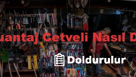 Stajyer Puantaj Cetveli Nasıl Doldurulur
