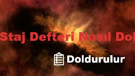 Tekstil Staj Defteri Nasıl Doldurulur