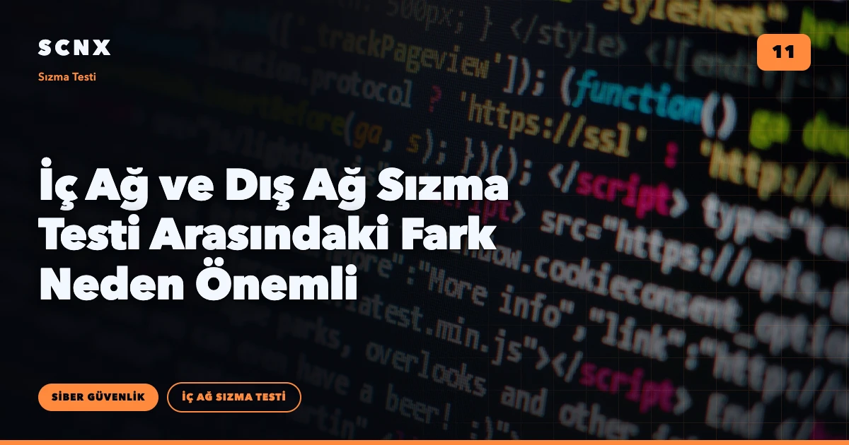 İç Ağ ve Dış Ağ Sızma Testi Arasındaki Fark Neden Önemli
