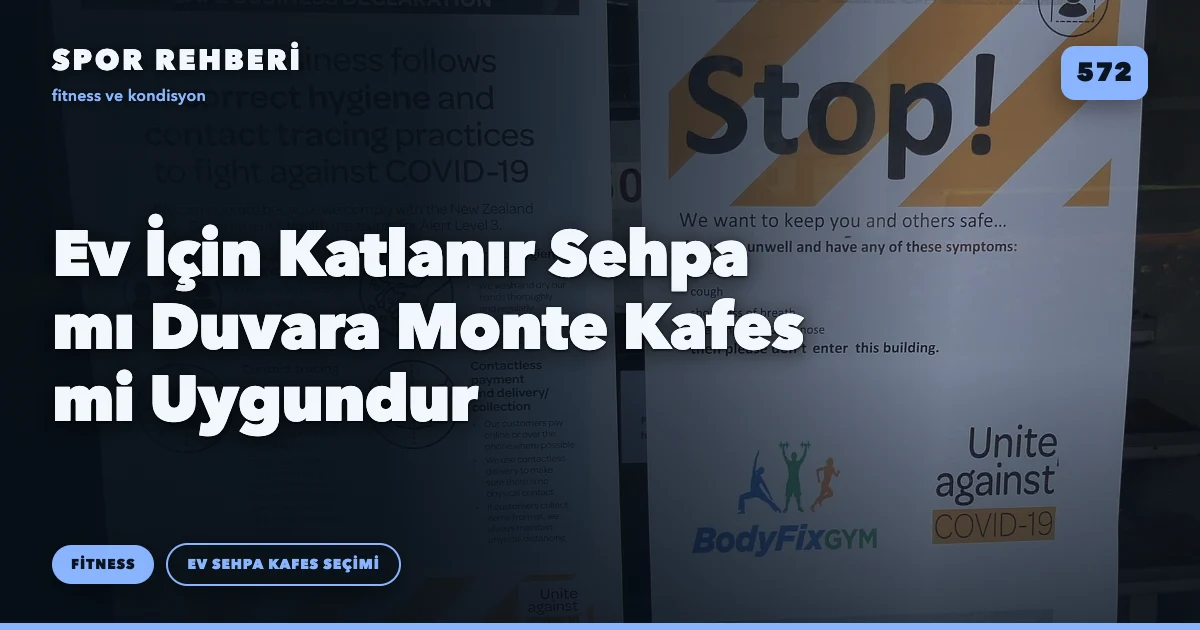 Ev İçin Katlanır Sehpa mı Duvara Monte Kafes mi Uygundur